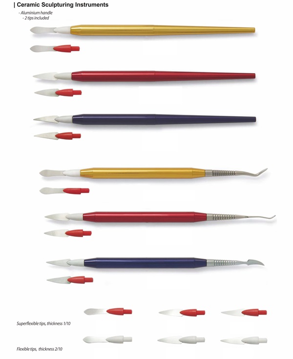 Ceramic Sculpturing Instruments